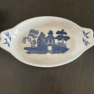 Willow Blue (Made in England, Earthenware, Newer)